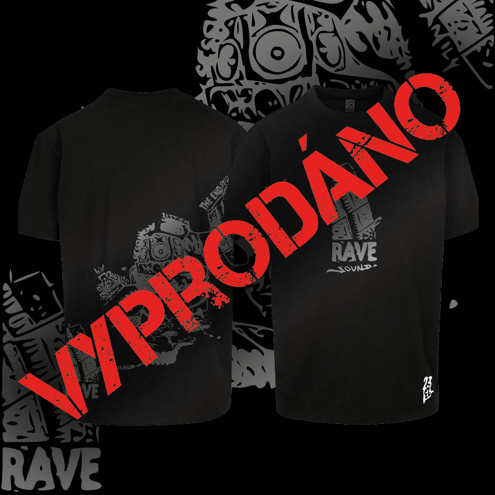 Unisex tričko Rave limitovaná edice 